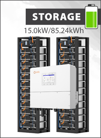 Solis S6 3PH 15kW Package & Pylon Powercube H2 85.24kWh